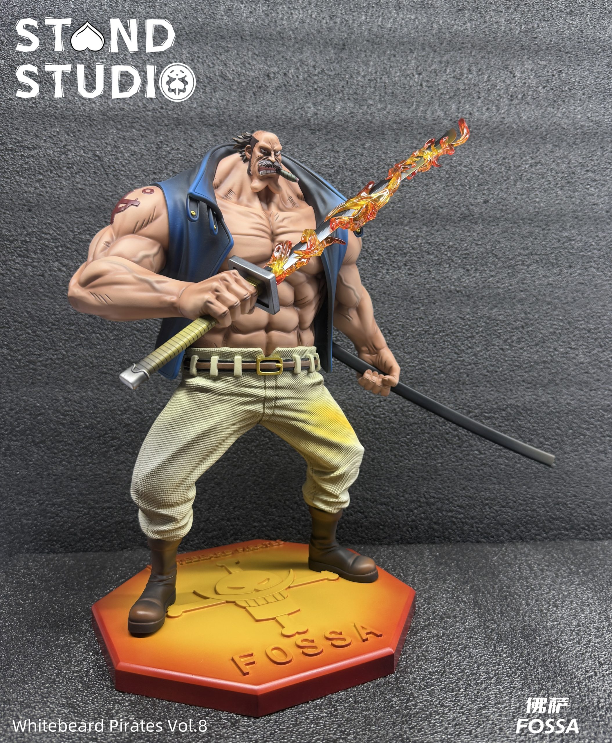 Stand Studio - One Piece Whitebeard Pirates 08 Fossa - orzGK