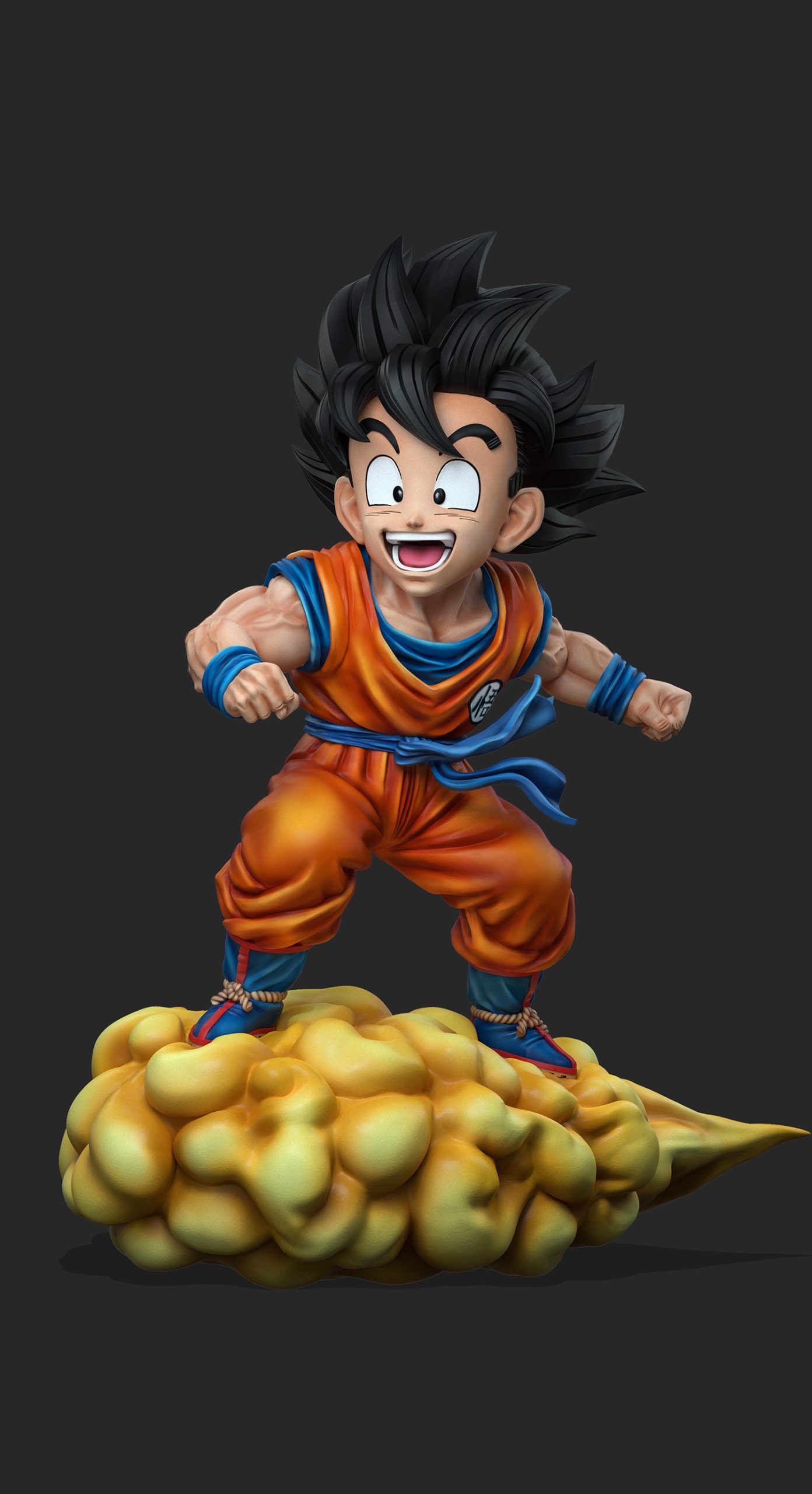 Power Studio - Dragon Ball wcf One step Cloud Goku - orzGK
