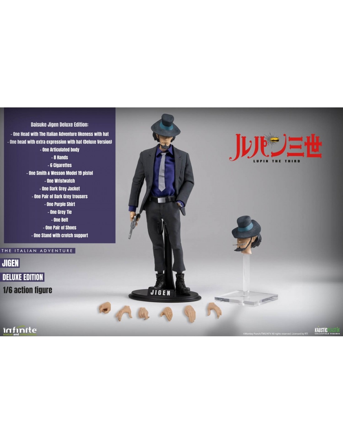 Infinite Statue - Lupin The 3rd The Italian Adventure 1/6