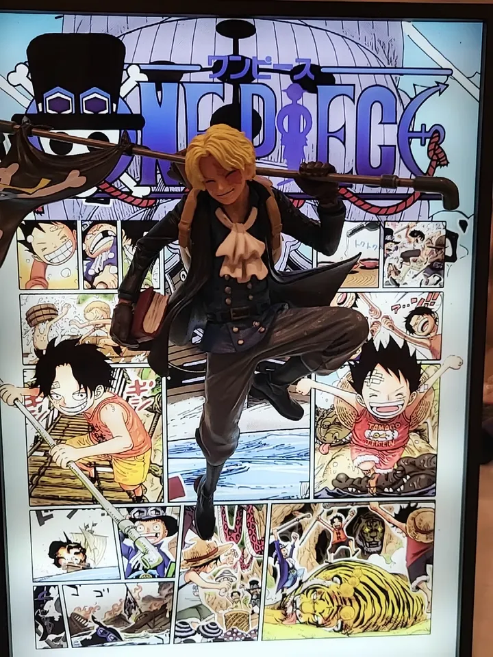 Time tree Studio - One Piece Luffy & Sabo & Ace Decorative 3D