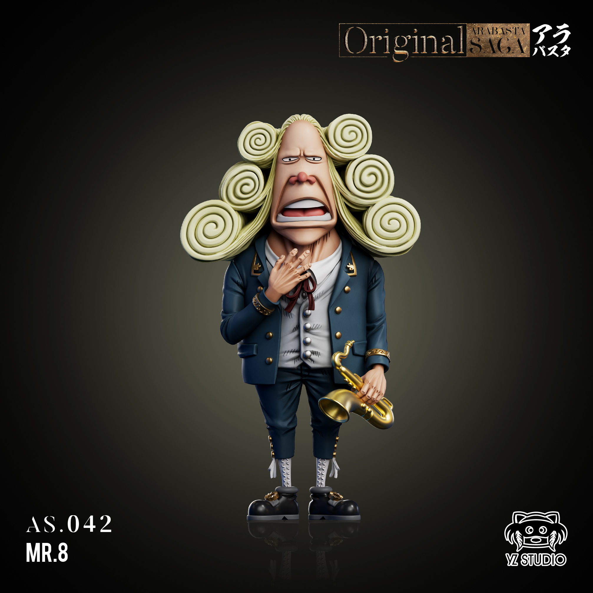 YZ Studio - One Piece Arabasta Saga 042 Mr.8 Igaram - OrzGK